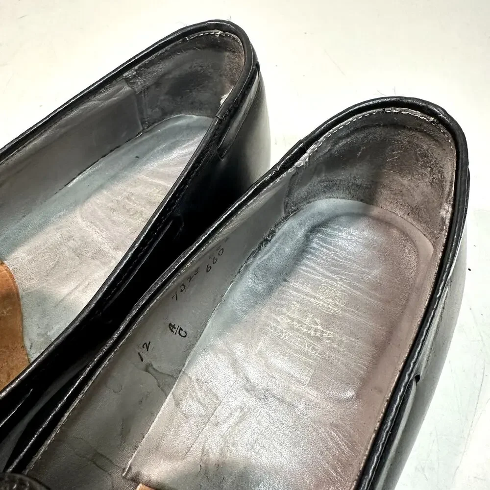 FULLY RESOLED Alden 660 Tassel Moccasin Loafer (Black Calf) Made in USA 12 A/C
